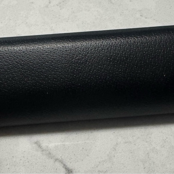 Burberry‎ Eyeglasses Case Leather Suede Hard Box Black New - Picture 4 of 5